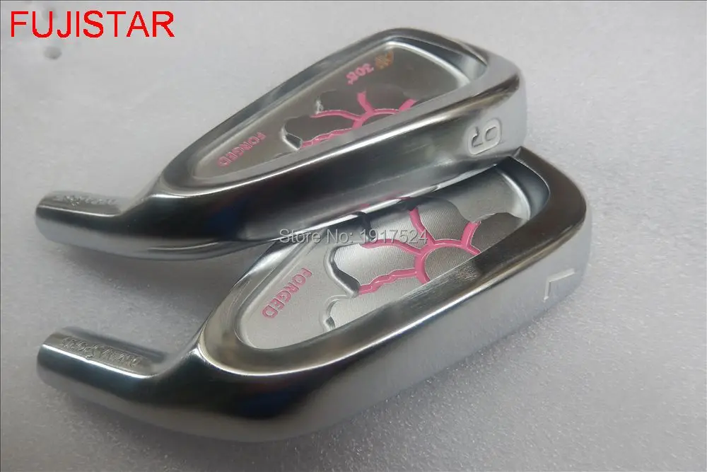 US $360.00 FUJISTAR GOLF DUMINA AP 308 Forged carbon steel with cnc milled golf iron heads for lady4P7 pcssetsilver colour