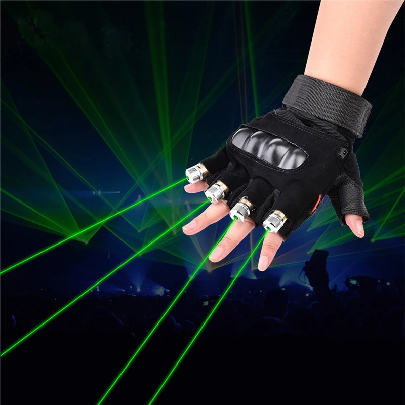 Супер Крутые 1 шт. красные зеленые лазерные перчатки танцевальная сцена шоу свет с шт. 4 шт. лазеры светодио дный светодиодный пальмовый свет