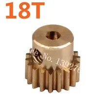11120 Motor Gear 18T Metal Brass Pinion Copper HSP Parts For 1 10 Electric Off Road