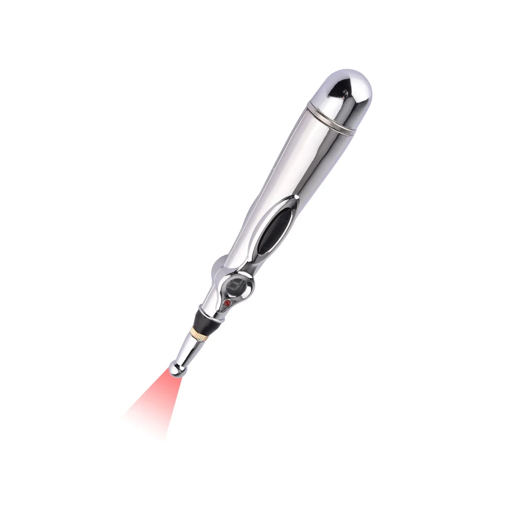 Health Care 9 Gears Electronic Meridian Acupuncture Energy Pen Laser Pulse Therapy Pain Relief Massager Pen With 5 Massage Heads Health Care 9 Gears Electronic Meridian Acupuncture Energy Pen Laser Pulse Therapy Pain Relief Massager Pen With 5 Massage Heads