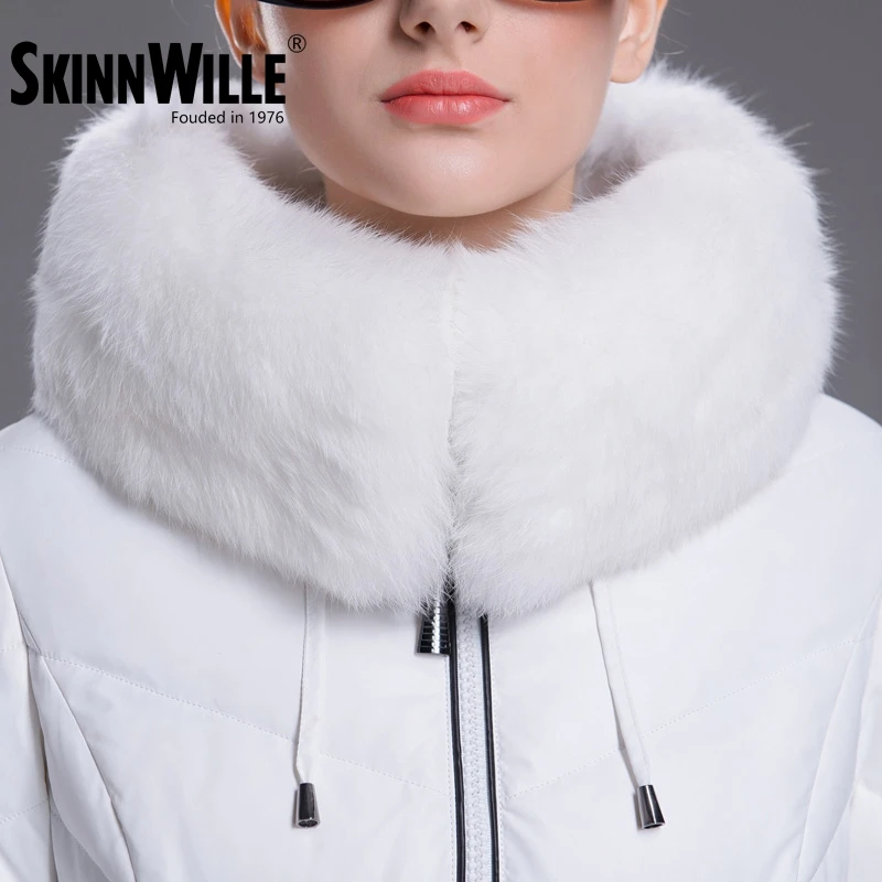 skinnwille2018 fur collar t down coat womens winter jackets women jacket fur womens winter jackets and coatswinter jacket women