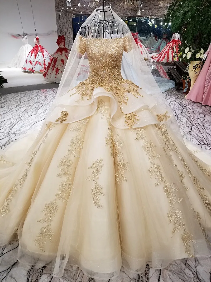 AIJINGYU свадебное платье сайтов разделение Grecian 2019 швы с рукавами мусульманская вуаль экзотические Свадебные Роскошные