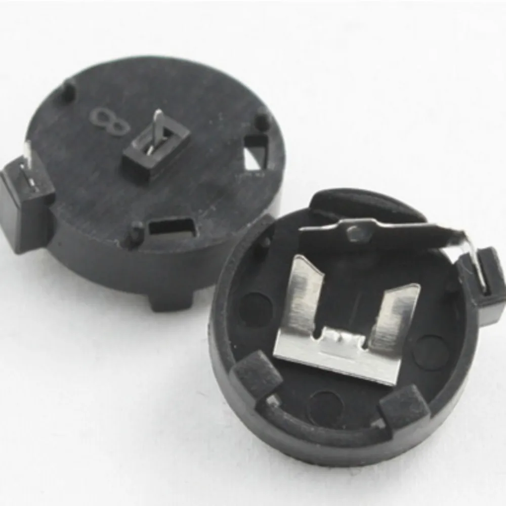 

Free shipping 100pcs 3V CR1220 button cell holder BS-1220-1