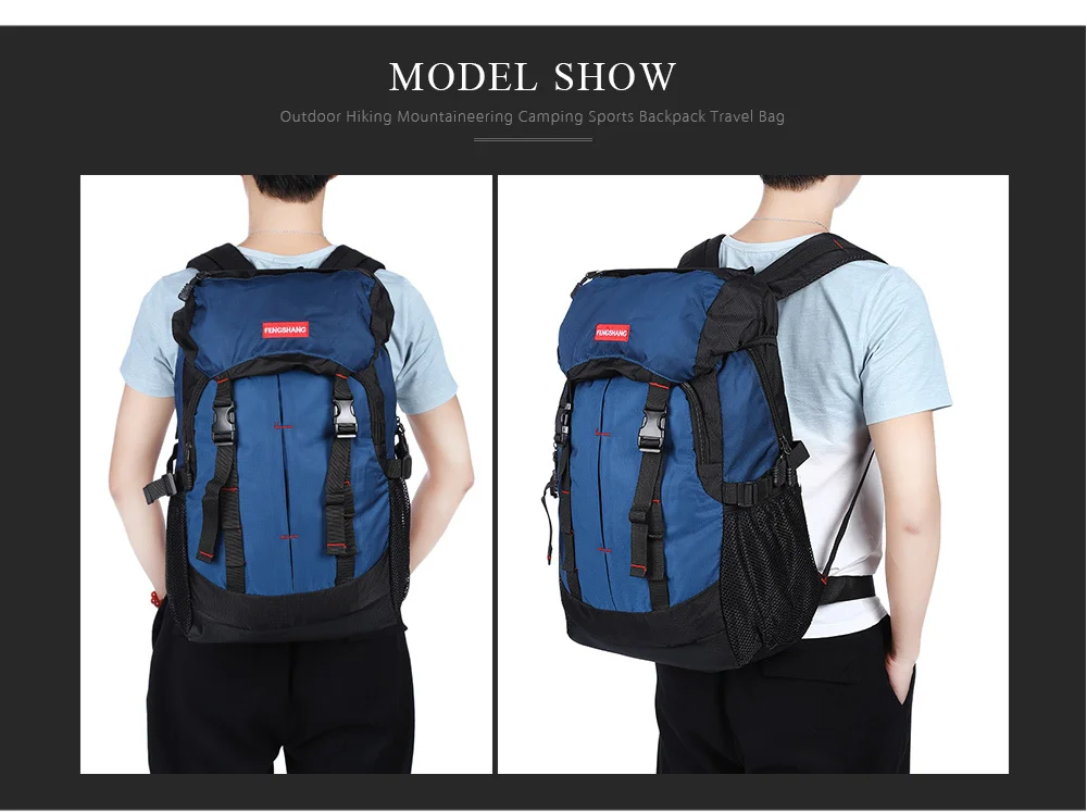 40L нейлоновый уличный спортивный рюкзак, водонепроницаемый мужской женский походный рюкзак для путешествий, походный рюкзак для кемпинга, охоты, рюкзак для рыбалки