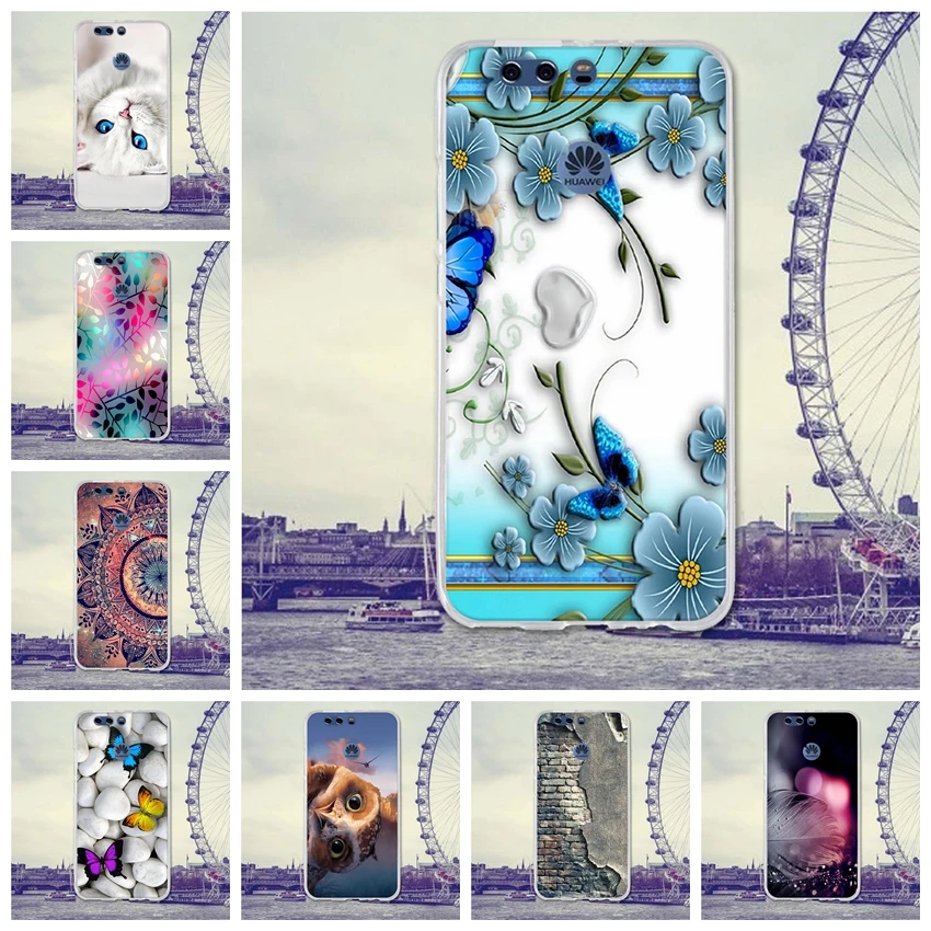

Phone Case For Huawei Honor V9 Case Phone Cover for Huawei HonorV9 Back Covers Silicone TPU Skin Shell Honor 8Pro Cases Cute