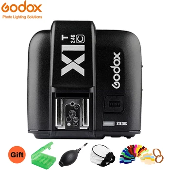 

Godox X1T-C 2.4GHz E-TTL Wireless 1/8000S HSS 32 Channels Transmitter Trigger For Canon DSLR Camera