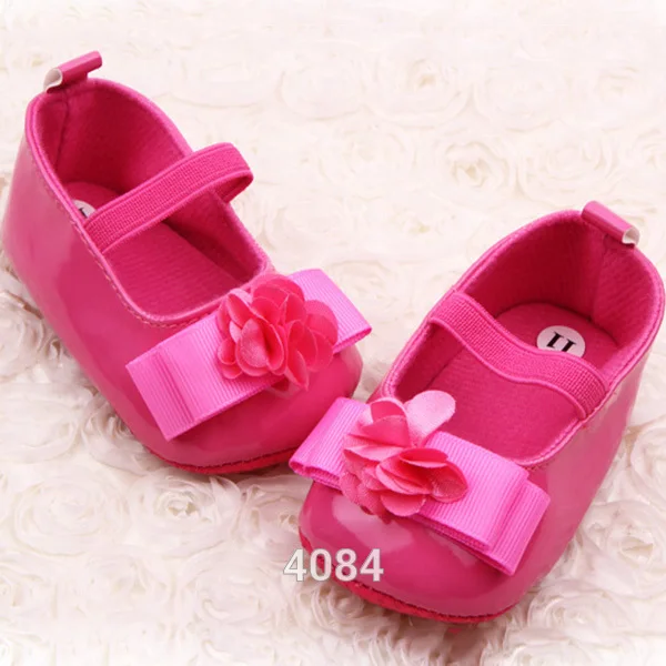 Обувь для маленьких девочек; обувь для первых шагов; милые кроссовки для младенцев; детская обувь для девочек; обувь для принцессы для новорожденных; 3-15 м; Новая мода - Цвет: Красный