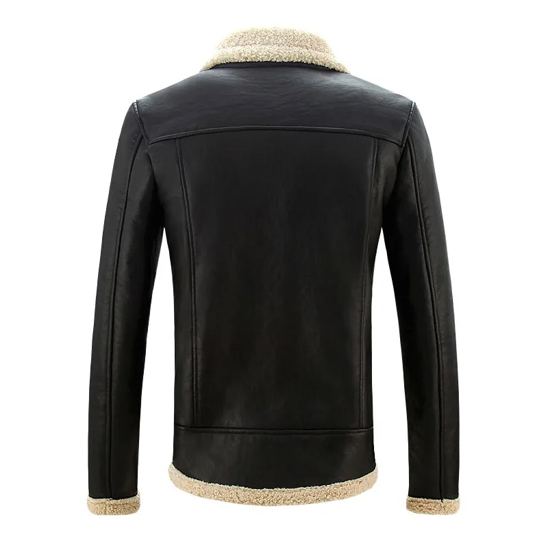 leather jacket lamb lining black03