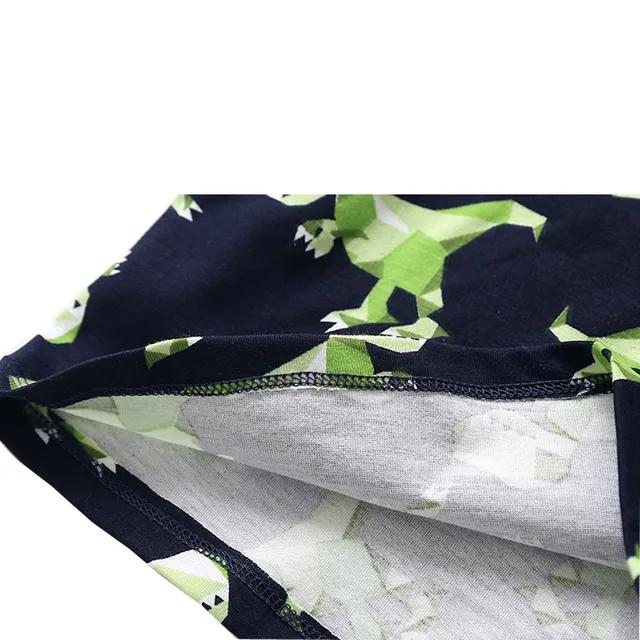 Toddler Baby Boy Cartoon  Dinosaur Print Tops T-Shirt Solid Shorts Outfits Sleepwears Kid Clothes 2019 Erkek Cocuk Kiyafetler - Image 5