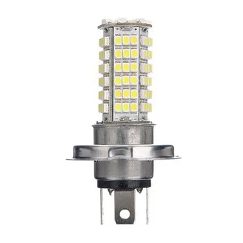 

10x) 2PCS Lighthouse Lamp Bulb AUTO H4 102 LED 3528 SMD Hyper Light DC 12V White