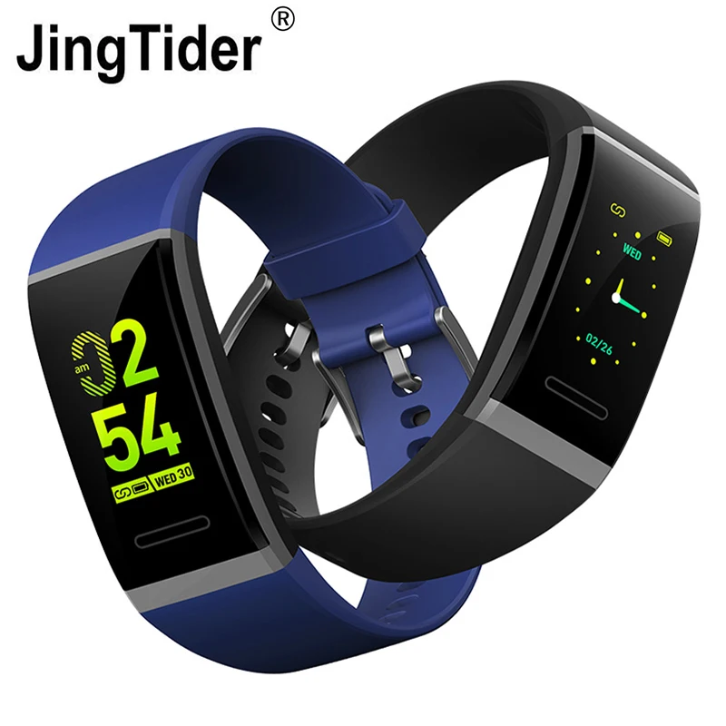 Heart Rate Monitor Bluetooth V11 Smart Wristband Blood Pressure 0.96