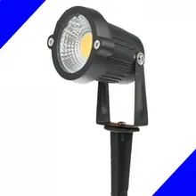 Светодиодный COB газон лампы 5 Вт 7 Вт IP65 Водонепроницаемый светодиодный фонарь-прожектор лампа для сада пруда путь наружного освещения с игольница Pin