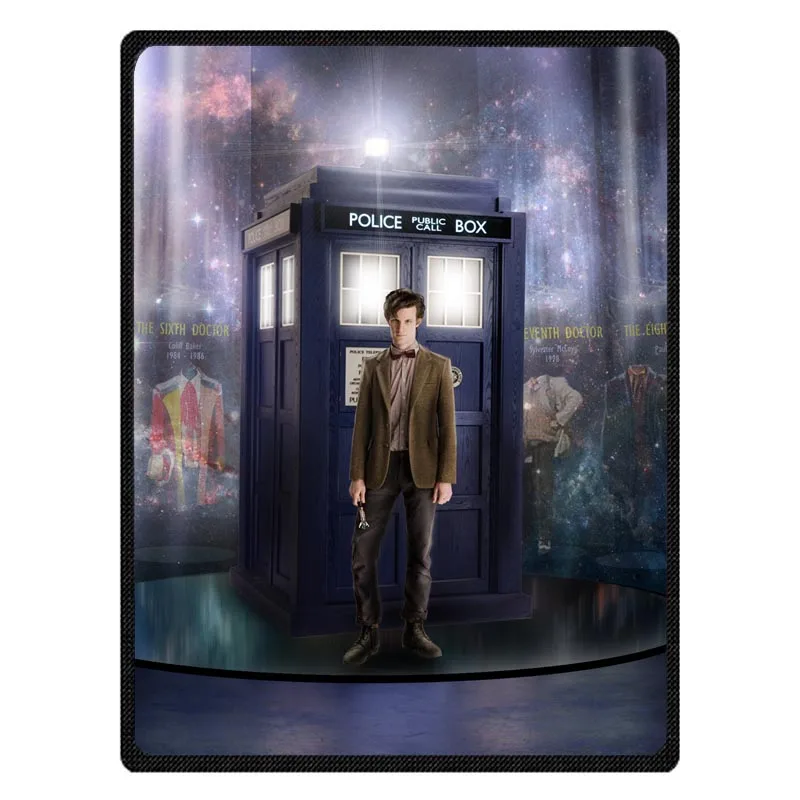 Супер мягкое фланелевое одеяло Doctor Who для дивана кровати персонализированные