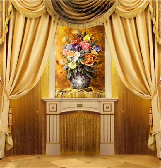 Curtains Ideas curtain paintings : Popular Background with Curtains-Buy Cheap Background with ...