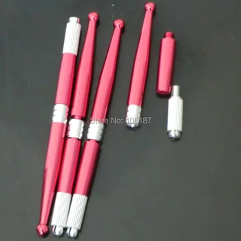 

20Pcs Tattoo Factory Wholesale Professional Manual Tattoo Permanent Makeup eyebrow Pen Red Color