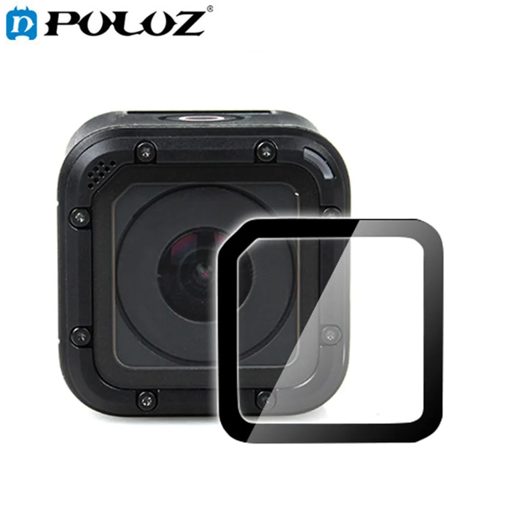 For Go Pro Accessories Tempered Glass Lens Protector Film Replacement Kit for GoPro HERO4 HERO 4 Session | Электроника