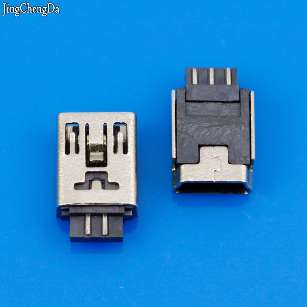 

JCD DIY MINI USB Type B women 5pin Four Piece Assembly Connector Plug Socket