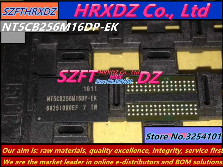 

SZFTHRXDZ 100%New original NT5CB256M16DP-EK BGA IC NT5CB256M16DP EK