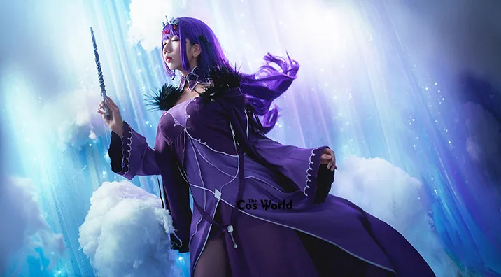 FGO Fate Grand Order Caster Scathach парадное платье униформа наряд аниме костюмы для косплея