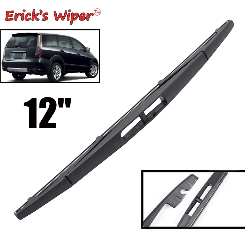 

Erick's Wiper 12" Rear Wiper Blade For Mitsubishi Grandis 2003 - 2011 Windshield Windscreen Clean Tailgate Window Car Rain Brush