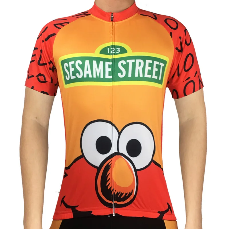 Prix pour 2017 Elmo Aime Vous Court Cyclisme Manches Jersey Racing Sport Tops Vélo Cyclisme Vêtements Ropa Ciclismo Taille XS-5XL Prix pour 2017 Elmo Aime Vous Court Cyclisme Manches Jersey Racing Sport Tops Vélo Cyclisme Vêtements Ropa Ciclismo Taille XS-5XL