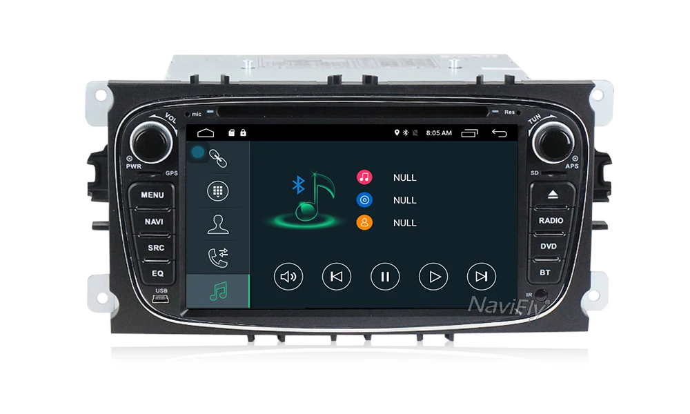 Clearance NaviFly Android 7.1 Car dvd multimedia player radio For FORD Mondeo S-MAX C-Max FOCUS 2008 2009 2010 2011 with GPS Navi 4G WIFi 15