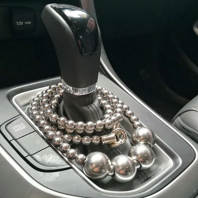 Ferramentas de Aço Colares de Bola de Aço Disjuntores de Janela Correntes de Auto-ajuda. Inoxidável Sólido Pingentes Pulseiras Edc 15 Cheap Ferram. atividade ar livre