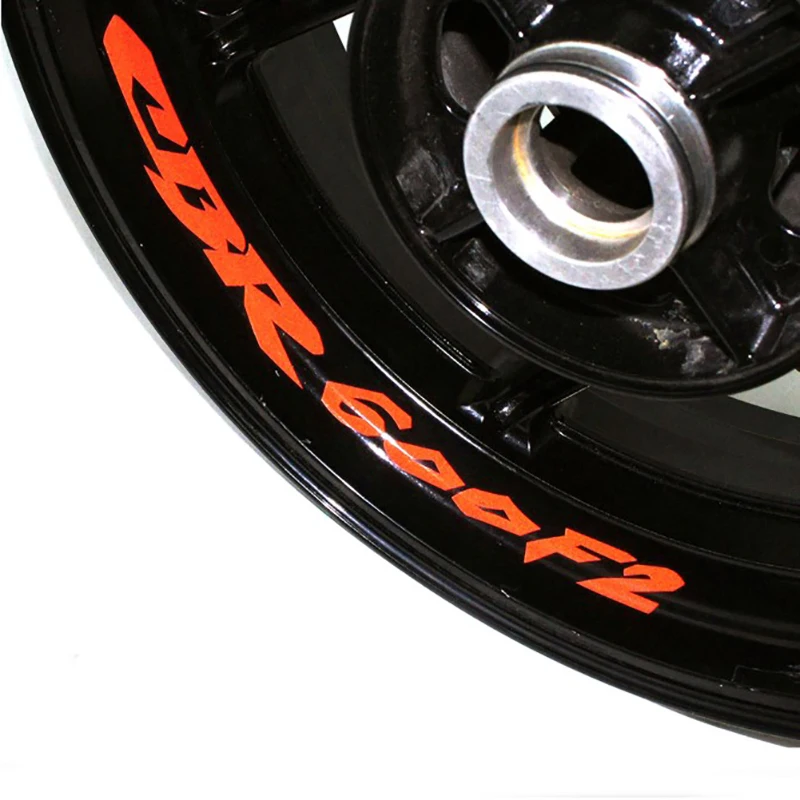 

Motorcycle Wheel Sticker Decal Reflective Rim Bike Motorcycle Suitable for HONDA CBR600F2 CBR 600 F2