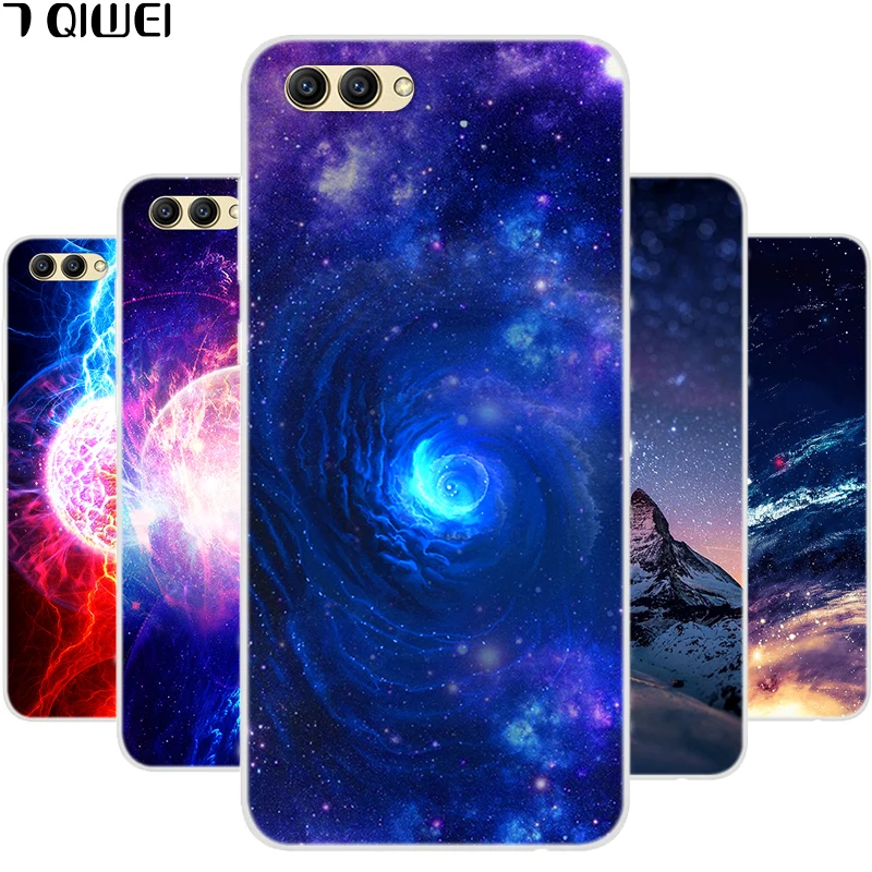 

Silicone Cover For Huawei Honor View 10 Case 5.99'' Soft TPU Case For Huawei Honor V10 Phone Case V 10 View10 Fashion Star