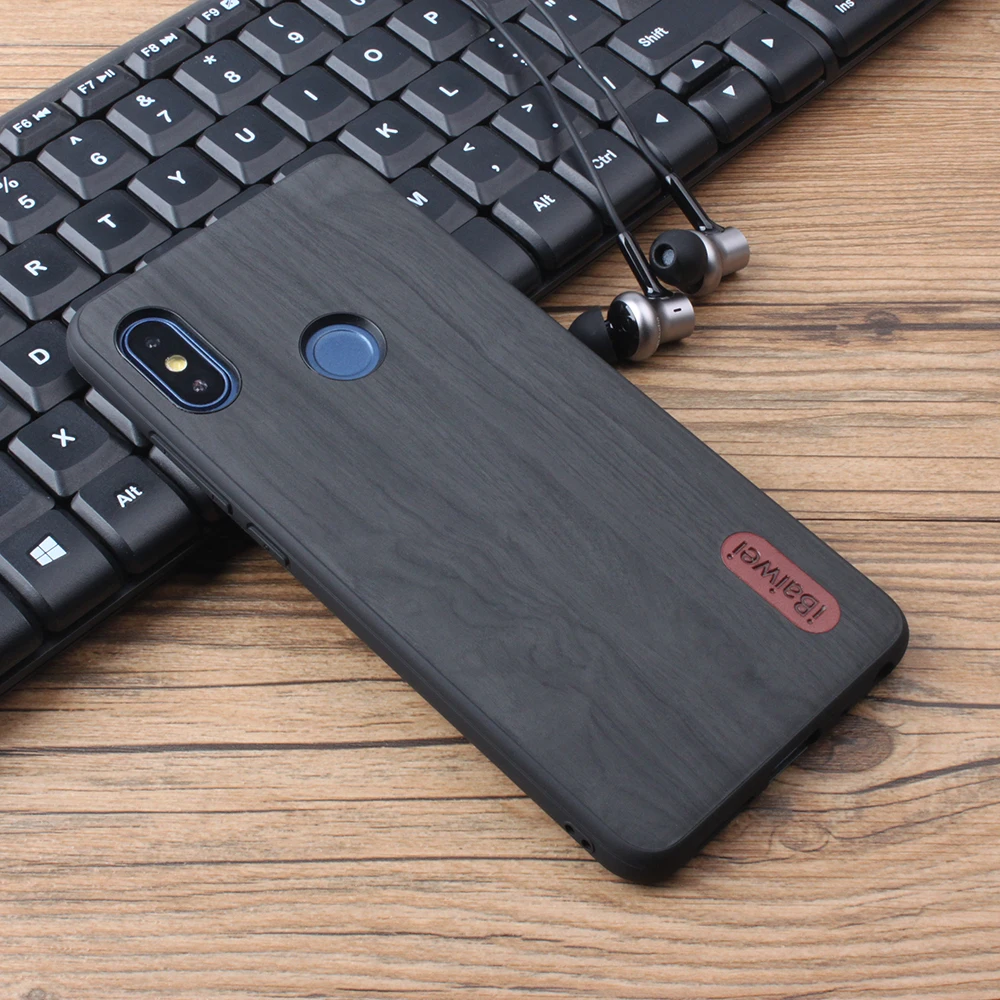 

Retro Wood Grain Design Case For Xiaomi Redmi Note 7 6 5 Global Version Soft Edge Silicone Back Cover Redmi Note 5 7 6 pro Funda