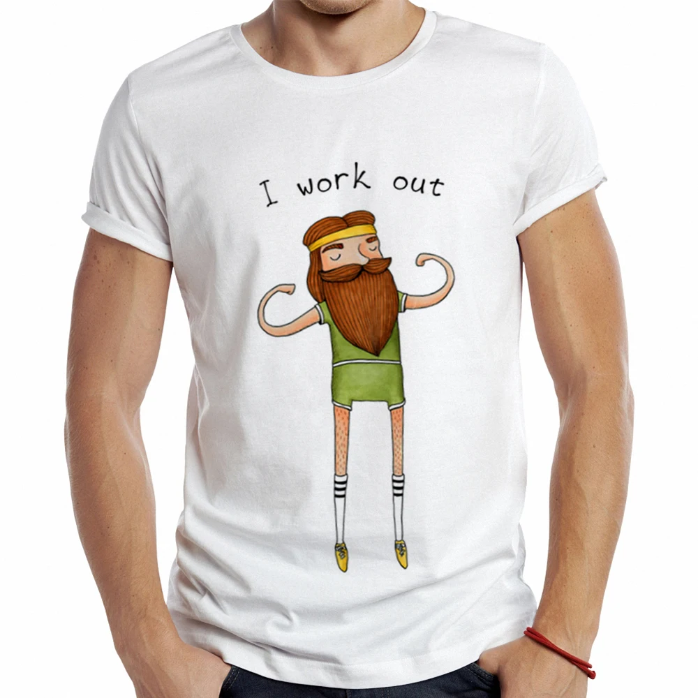 Top Brand Hipster Print Male T shirts Street Wear Mens T Shirts Harajuku Summer White Tee Shirts