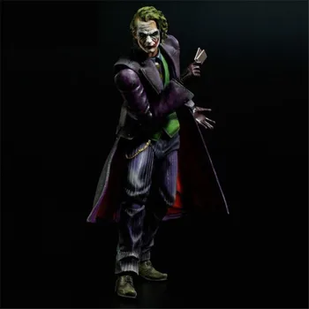 

[Funny] Original box 21cm Playarts PLAY ARTS KAI Batman The Dark Knight The Joker PVC Action Figure collection Model Toy gift