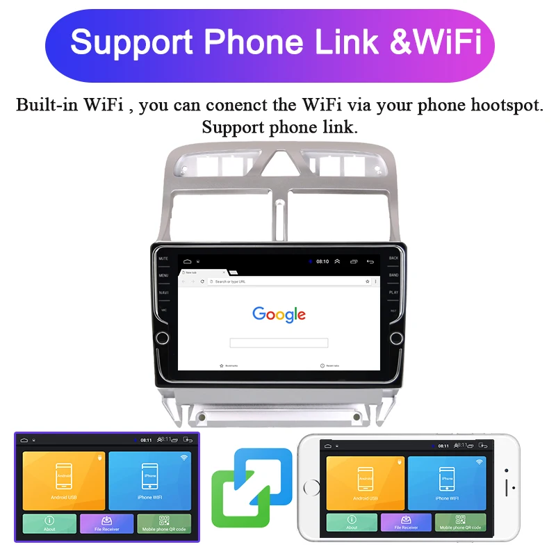 Discount Navivox Android 8.1 Car DVD Player GPS Navigation Multimedia For peugeot 307 307CC 307SW Radio 2002-2013 car stereo 3 Discount Navivox Android 8.1 Car DVD Player GPS Navigation Multimedia For peugeot 307 307CC 307SW Radio 2002-2013 car stereo 3