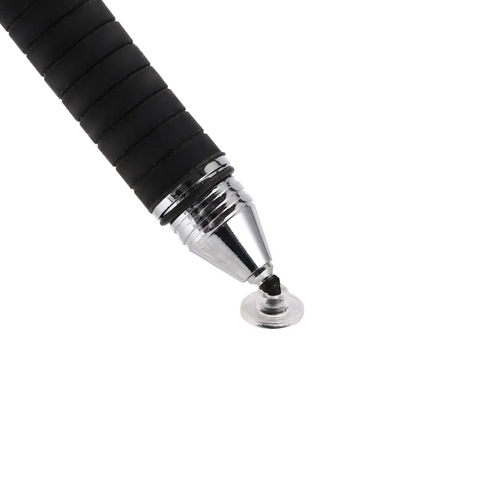 Проводящая тканевая головка двойного назначения конденсаторная ручка два в одном с двойным касанием высокоточная дисковая конденсаторная ручка