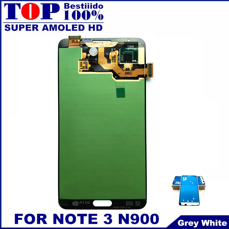 Протестированный AMOLED ЖК дисплей для samsung Galaxy Note3 N9000 N9005 N9006 N900K Note 3 сенсорный экран