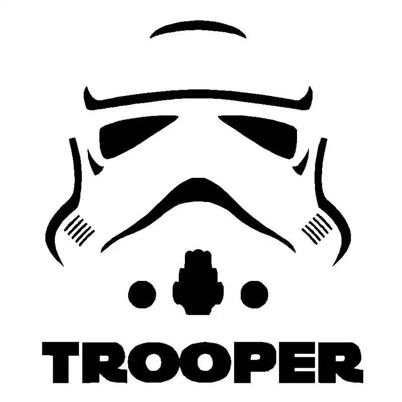 star wars stormtrooper car decals