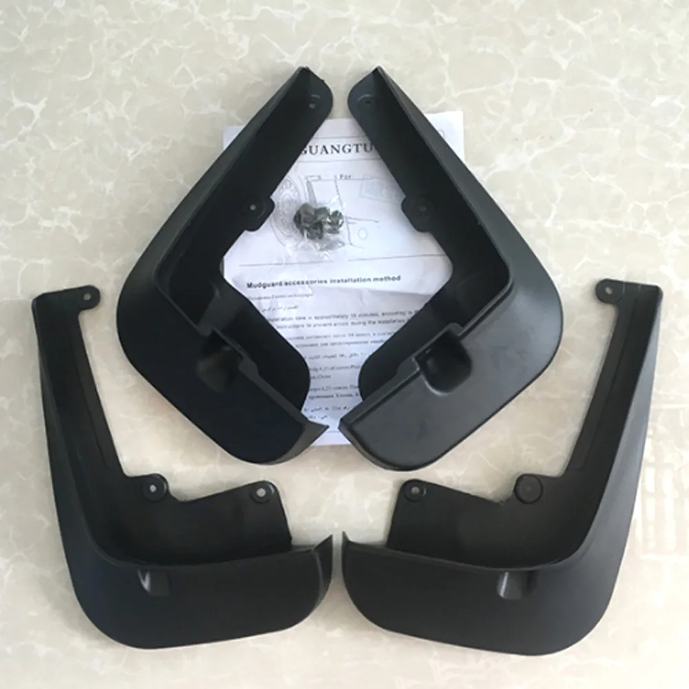 

4Pcs Front Rear Made Of Rubber Car Fender For BMW X3 E83 2007-2010 Mudflaps Splash Guards Mud Flap Mudguards Fender