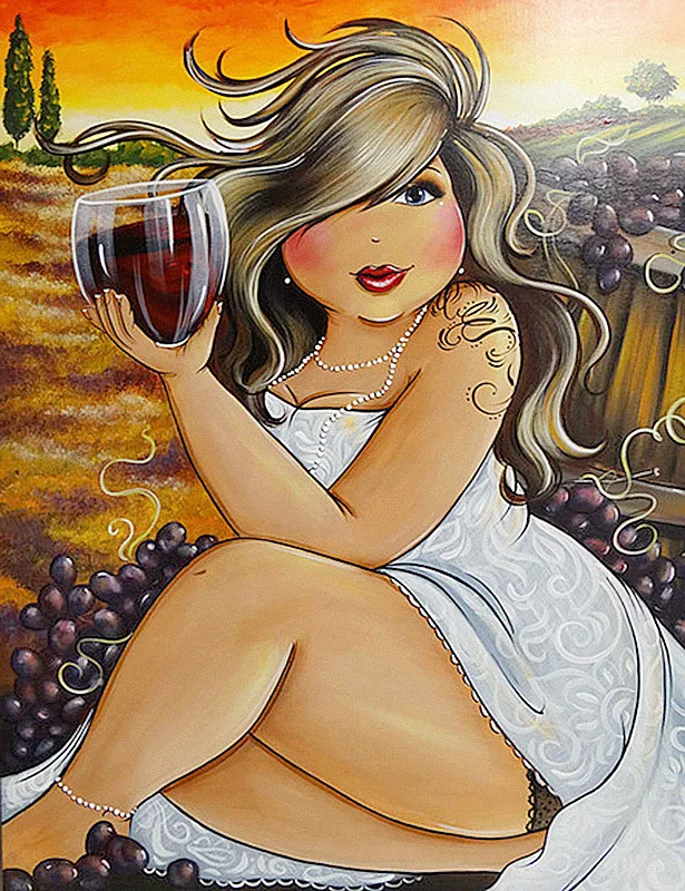 XING917587油画女50X65