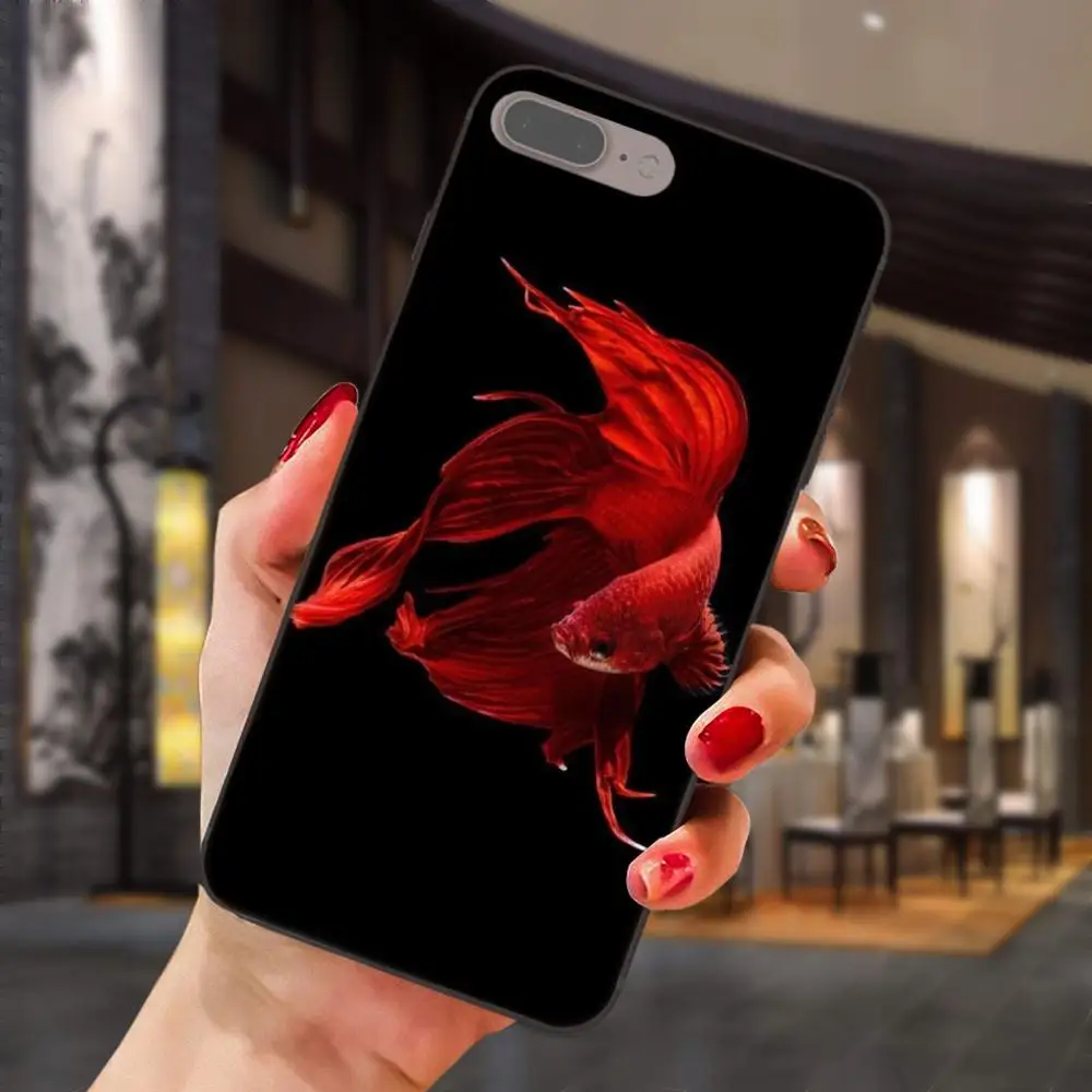 Милый милый чехол из ТПУ Betta Fish для Huawei Honor Enjoy Mate Note 6s 8 9 10 20 P20 P30 Lite Play Pro P