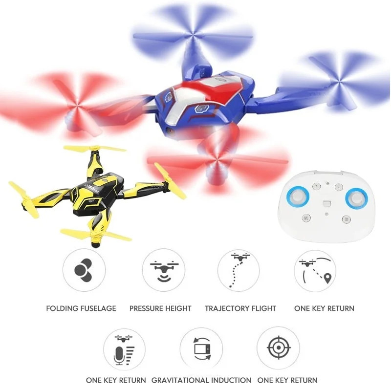 

CX-40 Camera Drone 720P Wifi FPV Foldable Selfie Drone Altitude Hold Optical Flow Sensor Programmable RC Quadcopter