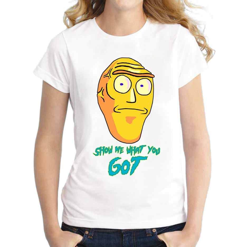 2018 new arrivals women t shirt short sleeve show me what you got