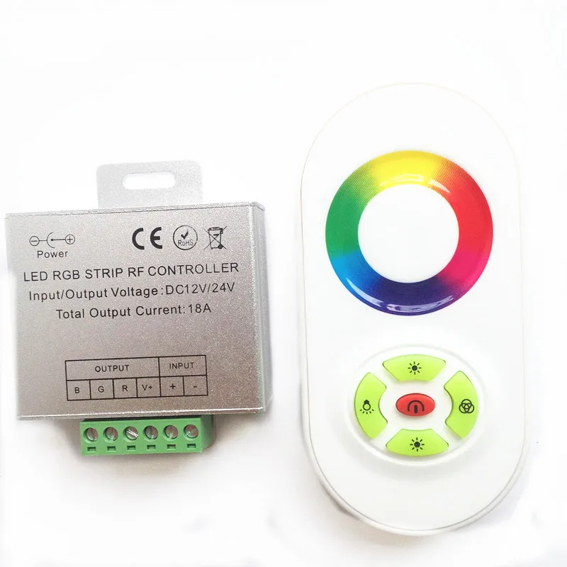 Светодиодный светильник RF Сенсорная панель диммер RGB пульт дистанционного