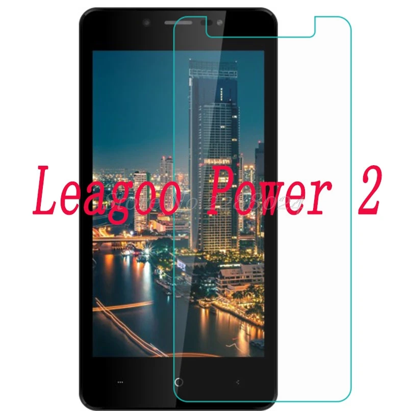 

Smartphone Tempered Glass for Leagoo Power 2 POWER2 5.0" Explosion-proof Protective Film Screen Protector cover
