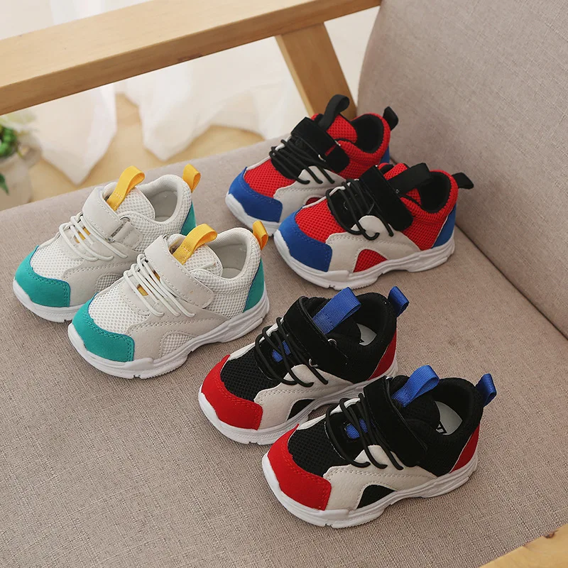 

All seasons 2018 unisex boys girls shoes Hook*Loop Lovely cute fashion Lovely baby casual shoes sports running sneakers baby