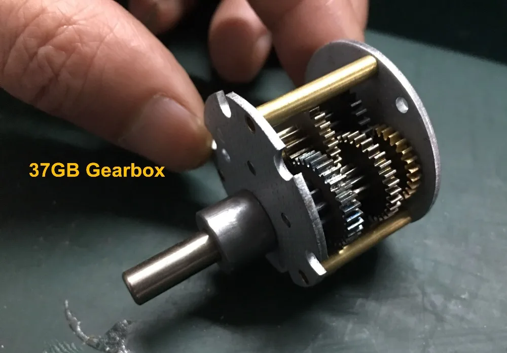 

Exclusive HIGH QUALITY. 37GB Gearbox,37MM reduction box gear module: M 0.5