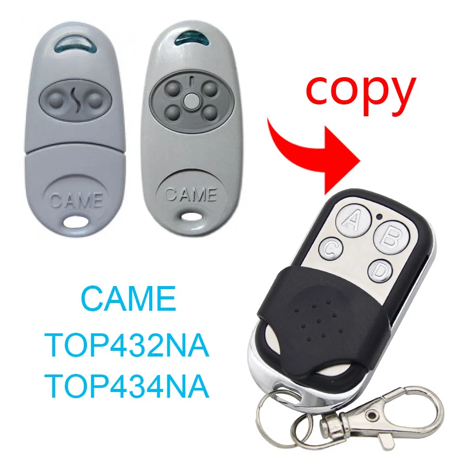 Copy CAME TOP432NA remote control universal gate door remote control