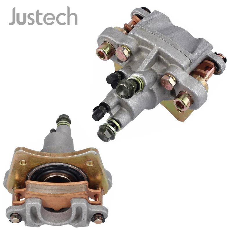

Justech Car Rear Brake Caliper With Pads For Polaris ATV Sportsman 400 450 500 600 700 800