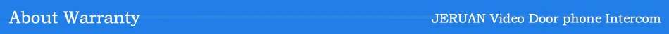 JERUAN проводной дома 7 дюймов Цвет экран Vdeo телефон двери переговорное устройство запись системы дверные звонки ИК камера английский/русский язык