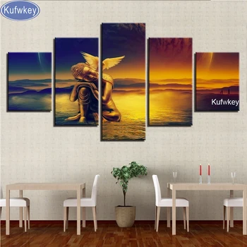 

5pcs 5D,diy,Diamond Painting abstract,buddha,Cross Stitch,Full,Diamond Embroidery,3D,Diamond Mosaic,Needlework,Crafts,Christmas