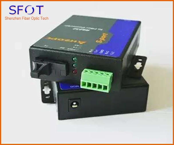 

RS232 to fiber optic converter, with SC port, 1 pair